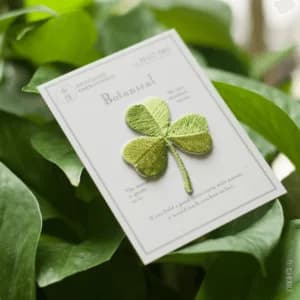 photo of Embroidered Leaf Brooch